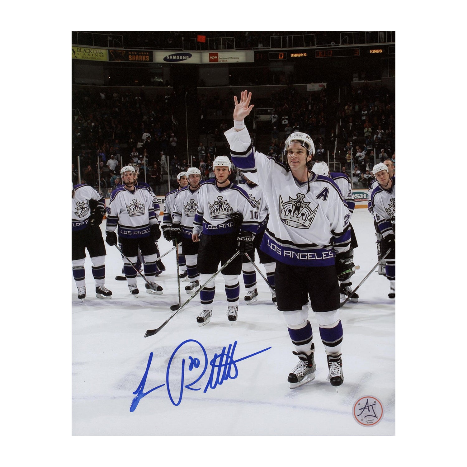 AJ Sports | Luc Robitaille Signed Los Angeles Kings 8x10 Photo