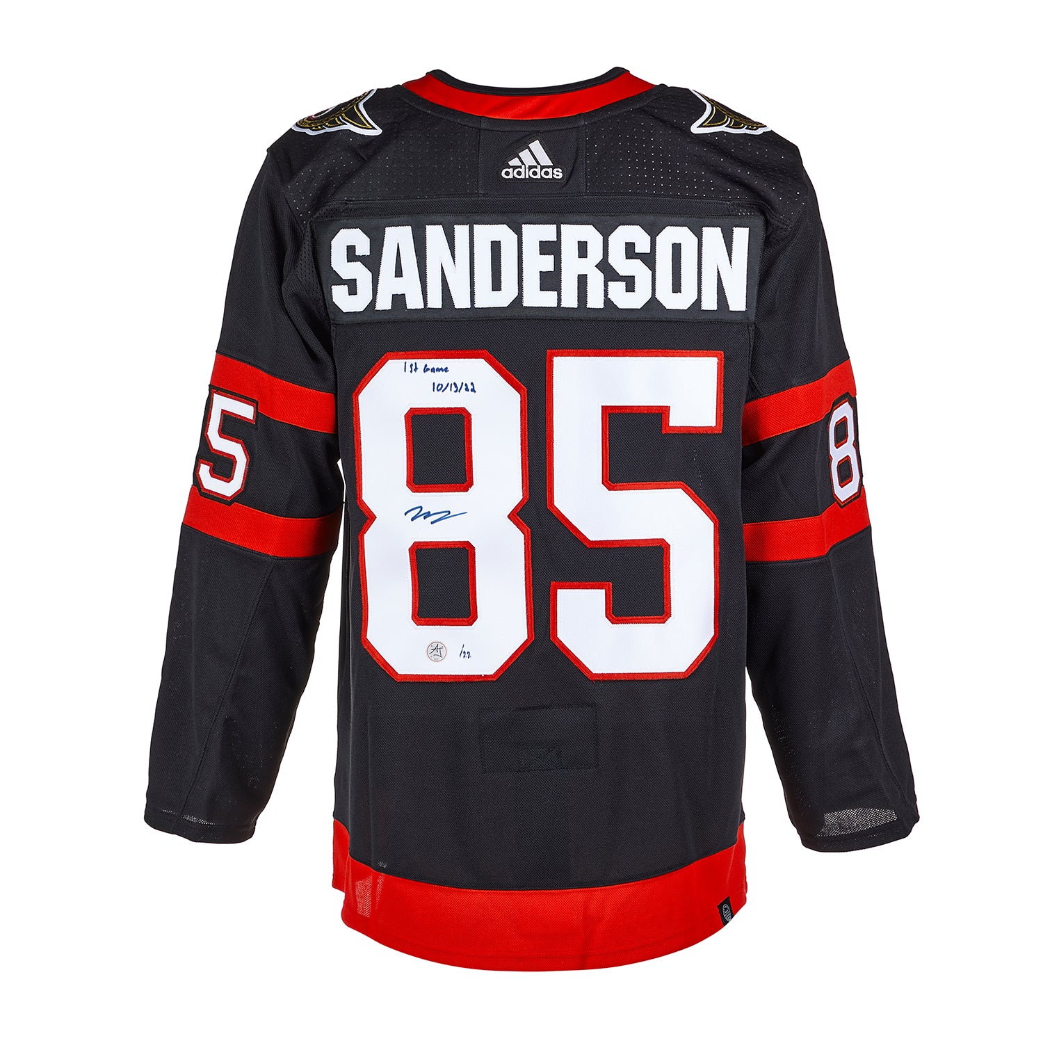 Jake Sanderson Autographed Signed Ottawa Senators Jersey - JSA COA