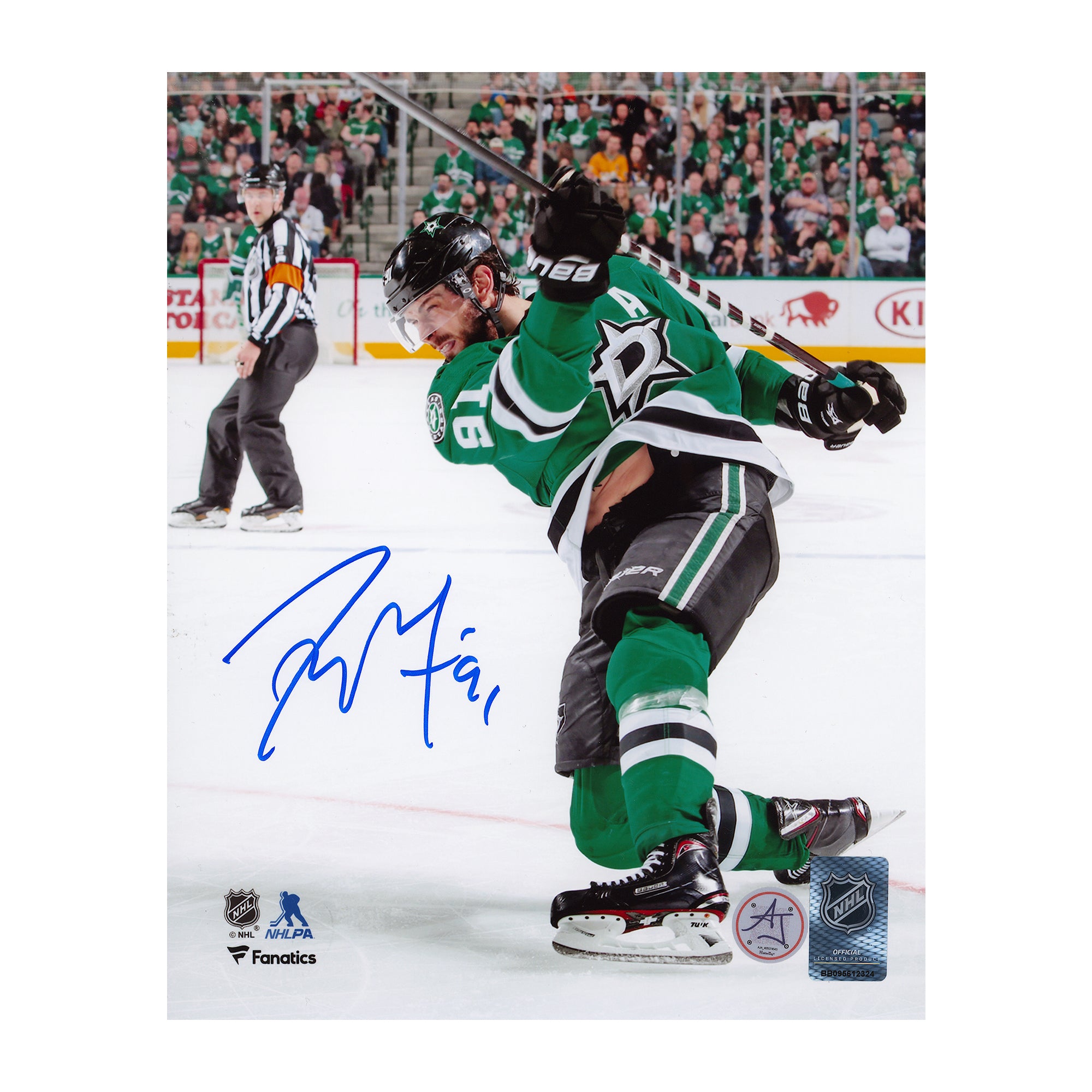 AJ Sports | Tyler Seguin Autographed Dallas Stars Slapshot 8x10 Photo