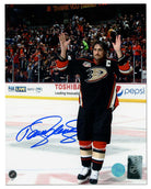 AJ Sports | Teemu Selanne Autographed Anaheim Ducks Final Game Farewell 8x10 Photo