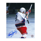 AJ Sports | Teemu Selanne Signed Winnipeg Jets Rookie Goal Record Shooting 8x10 Photo