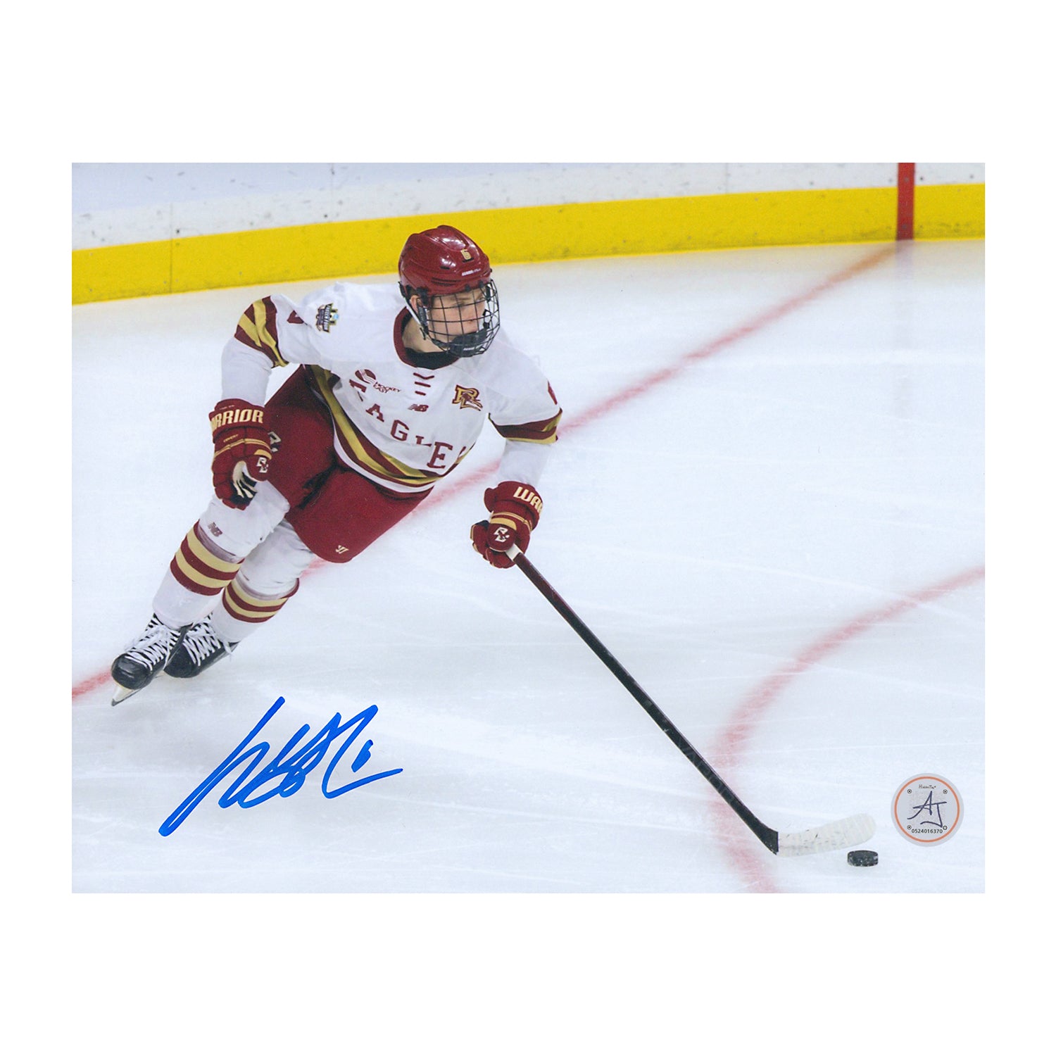 AJ Sports | Will Smith Autographed Boston College Eagles Aerial View 8x10 Photo