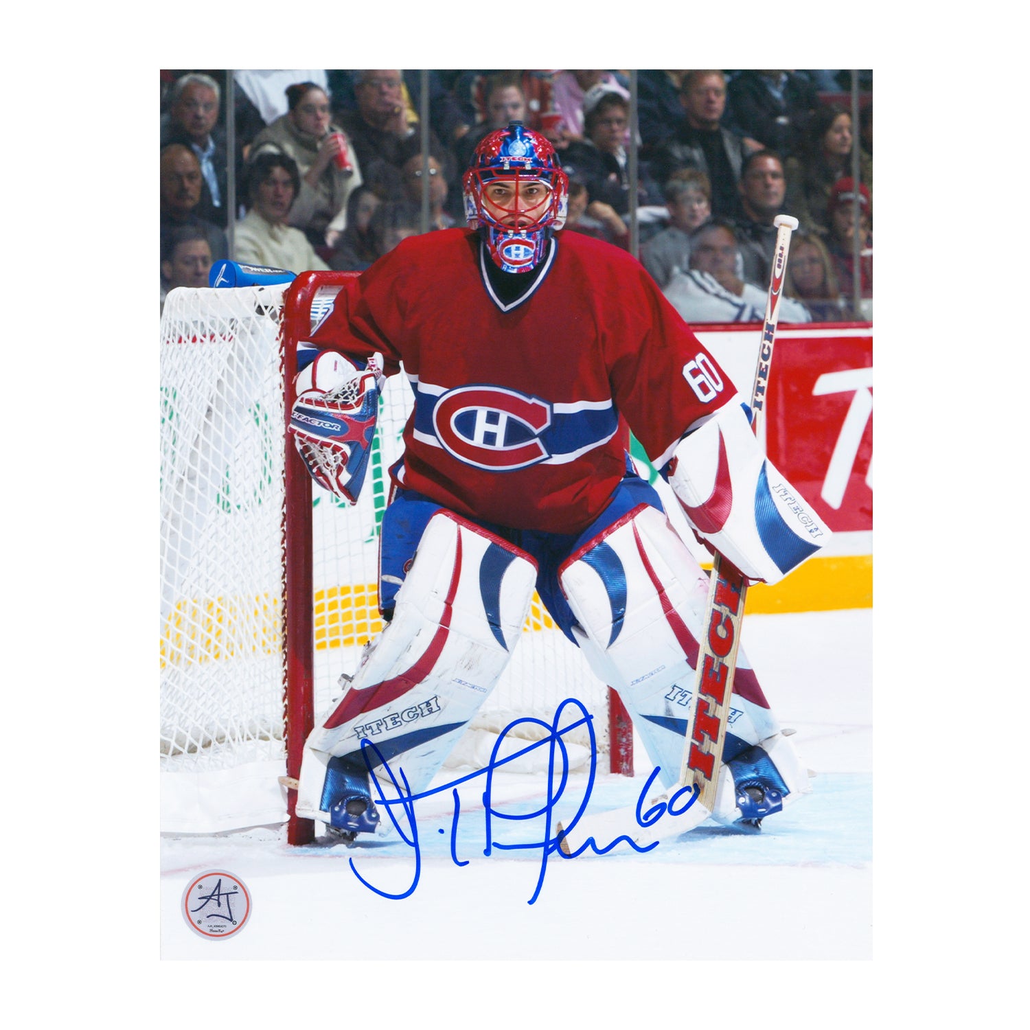 AJ Sports | Jose Theodore Autographed Montreal Canadiens Goalie 8x10 Photo