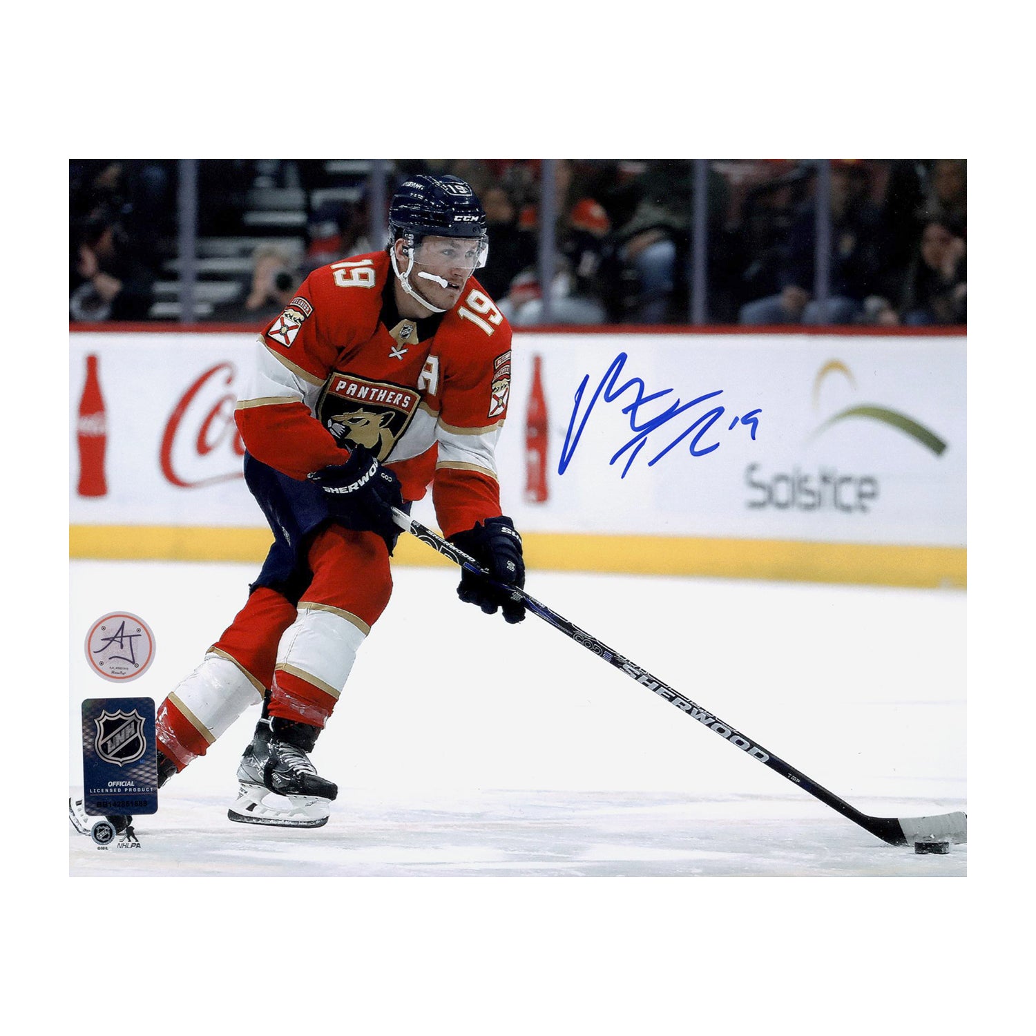 Matthew Tkachuk Autographed Florida Panthers Fanatics Reverse Retro Jersey  - NHL Auctions