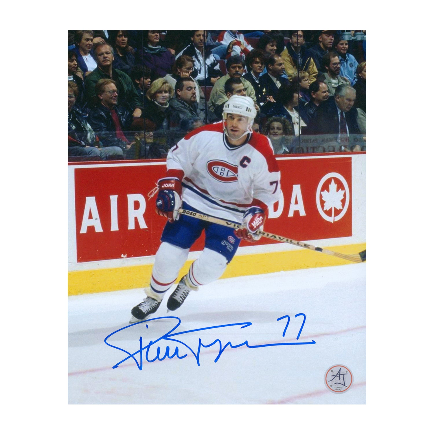 AJ Sports | Pierre Turgeon Autographed Montreal Canadiens Captain 8x10 Photo