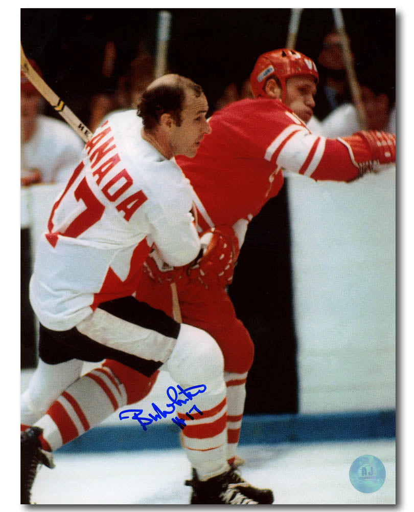 AJ Sports | Bill White Autographed Team Canada 8x10 Photo