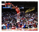 AJ Sports | Dominique Wilkins Autographed Atlanta Hawks Slam Dunk Contest 8x10 Photo