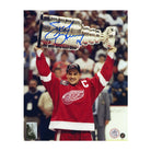 AJ Sports | Steve Yzerman Autographed Detroit Red Wings 1998 Stanley Cup 8x10 Photo