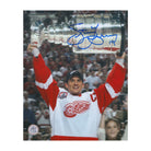 AJ Sports | Steve Yzerman Signed Detroit Red Wings 2002 Stanley Cup 8x10 Photo