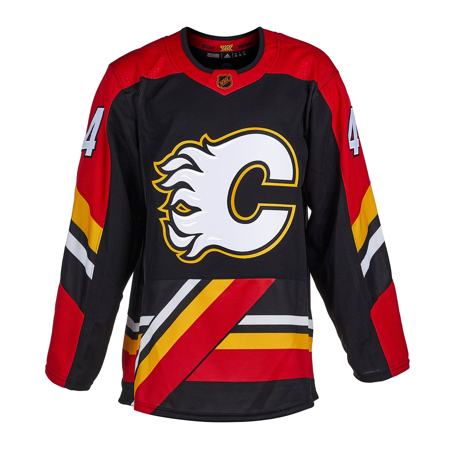 Signed flames clearance jersey