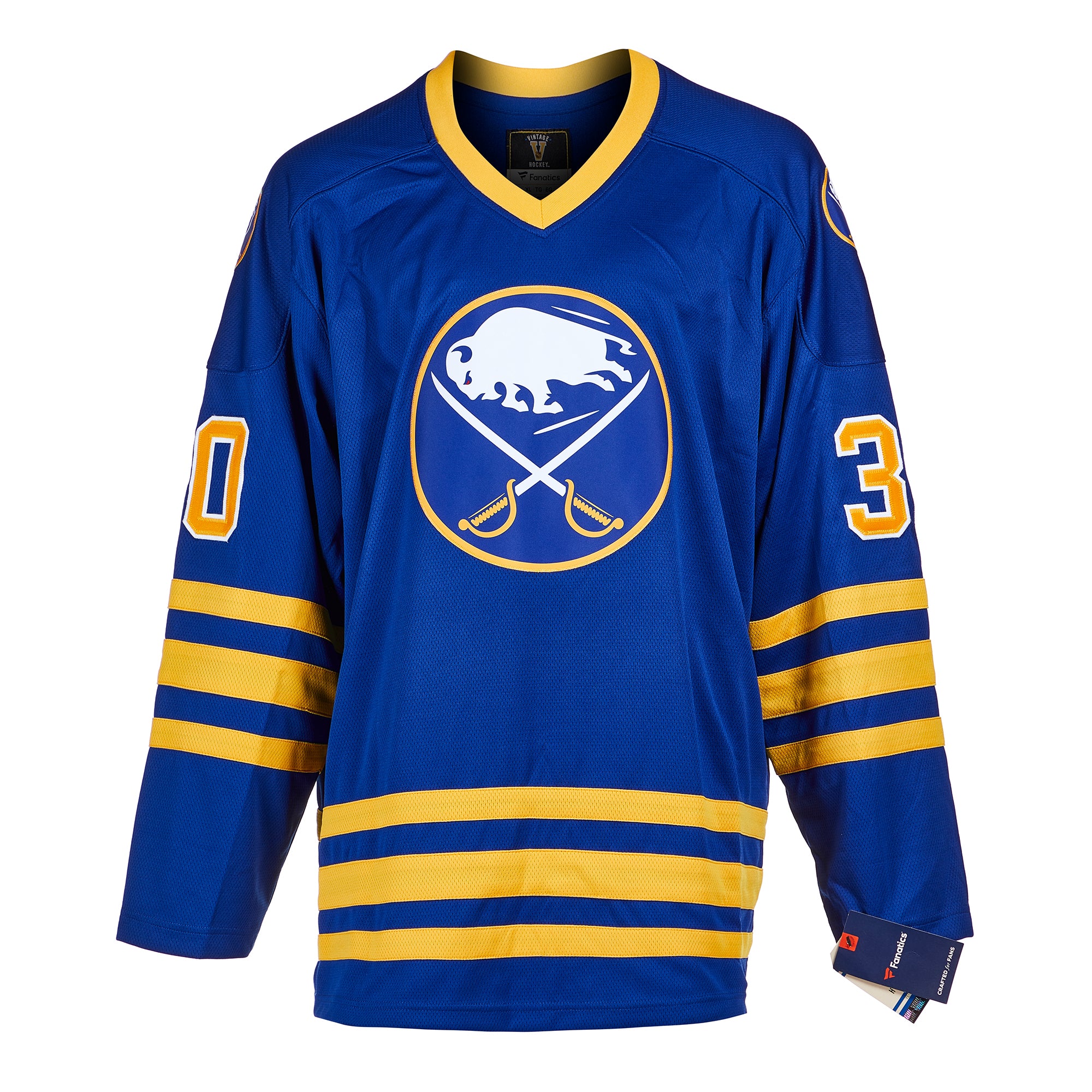 Tom Barrasso Buffalo Sabres Signed & Inscribed Vintage Fanatics Jersey | AJ Sports.