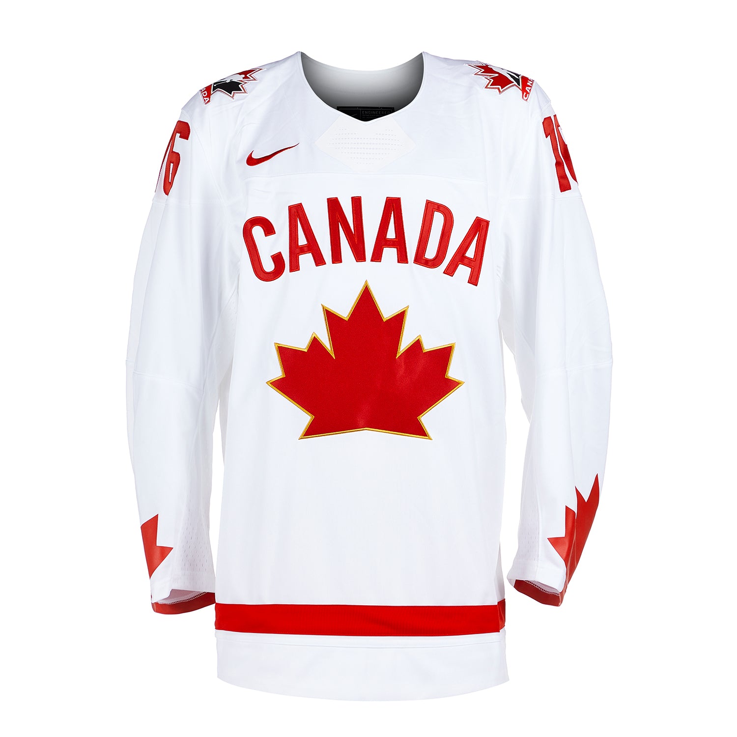 Connor Bedard Signed Team Canada White Hockey Jersey 656874500964