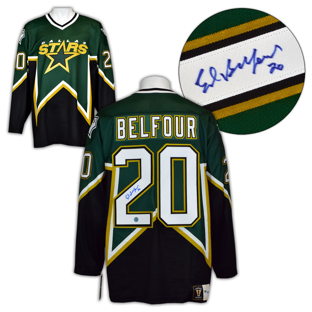 Ed Belfour Toronto Maple Leafs CCM Autographed Jersey - NHL Auctions