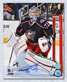 Sergei Bobrovsky Columbus Blue Jackets Autographed Goalie Action 8x10 Photo | AJ Sports.