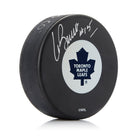 Pat Boutette Toronto Maple Leafs Autographed Hockey Puck | AJ Sports.