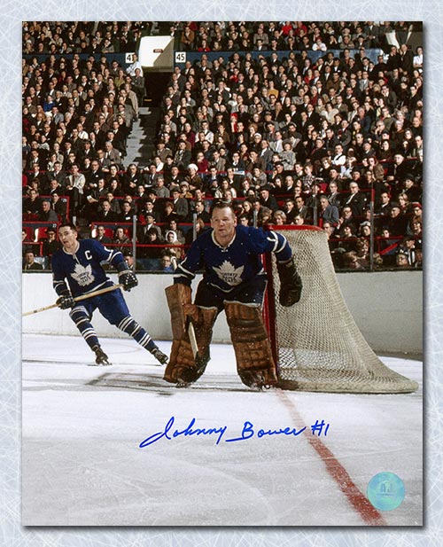 Johnny Bower autographed signed 8x10 photo NHL Toronto Maple Leafs PSA –  JAG Sports Marketing