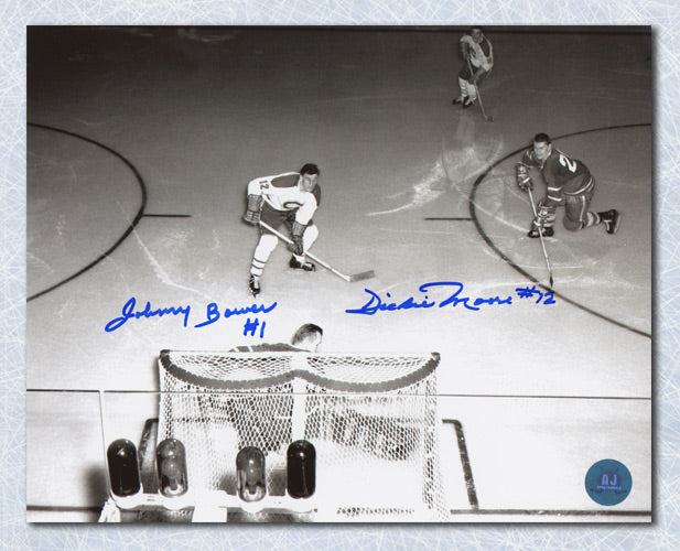 Johnny Bower Signed Toronto Maple Leafs 8X10 PHOTO w/COA - HOFer - #7