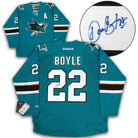 Dan Boyle San Jose Sharks Autographed Reebok Jersey | AJ Sports.