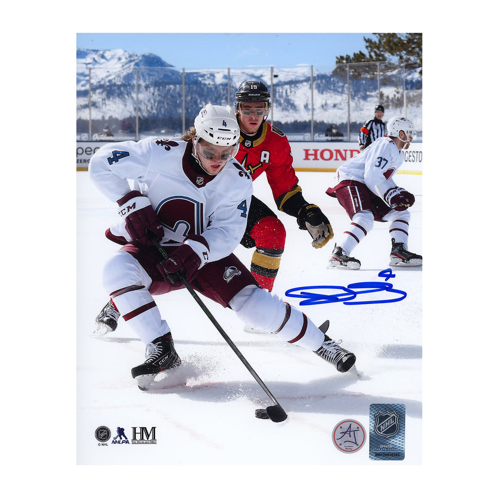 Devon Toews Autographed Colorado Avalanche Hockey 8x10 Photo