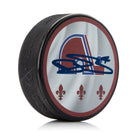 Bowen Byram Colorado Avalanche Signed Reverse Retro Puck | AJ Sports.