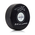 John Carlson Washington Capitals Signed 2018 Champs Note Puck | AJ Sports.