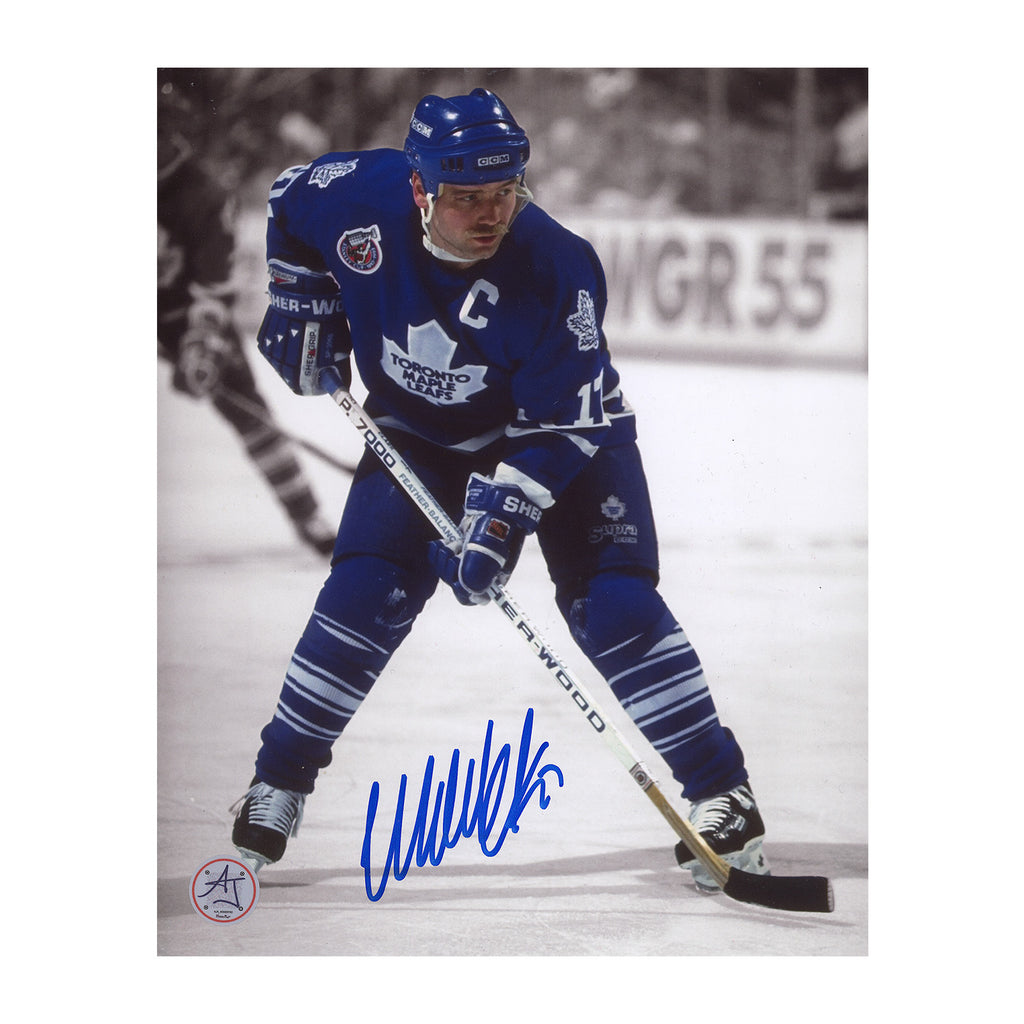 Wendel Clark Autographed Legends Classic Jersey 2007 #17 - White