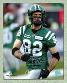 Jason Clermont Saskatchewan Roughriders Autographed CFL 8x10 Photo | AJ Sports.