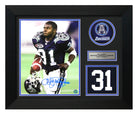 Pinball Clemons Toronto Argonauts Signed CFL 20x24 Number Frame | AJ Sports.