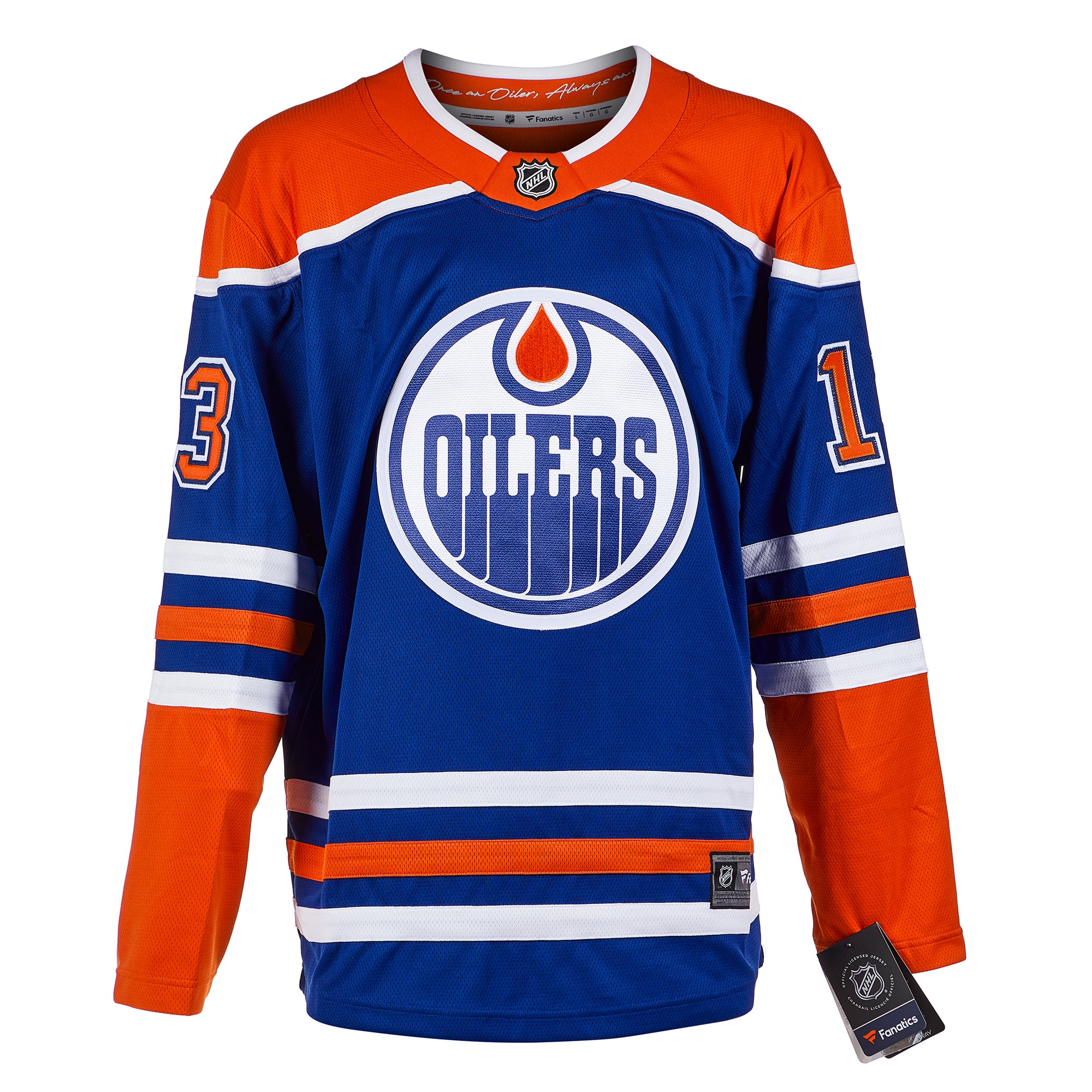 Andrew Cogliano Edmonton Oilers Autographed Fanatics Jersey | AJ Sports.