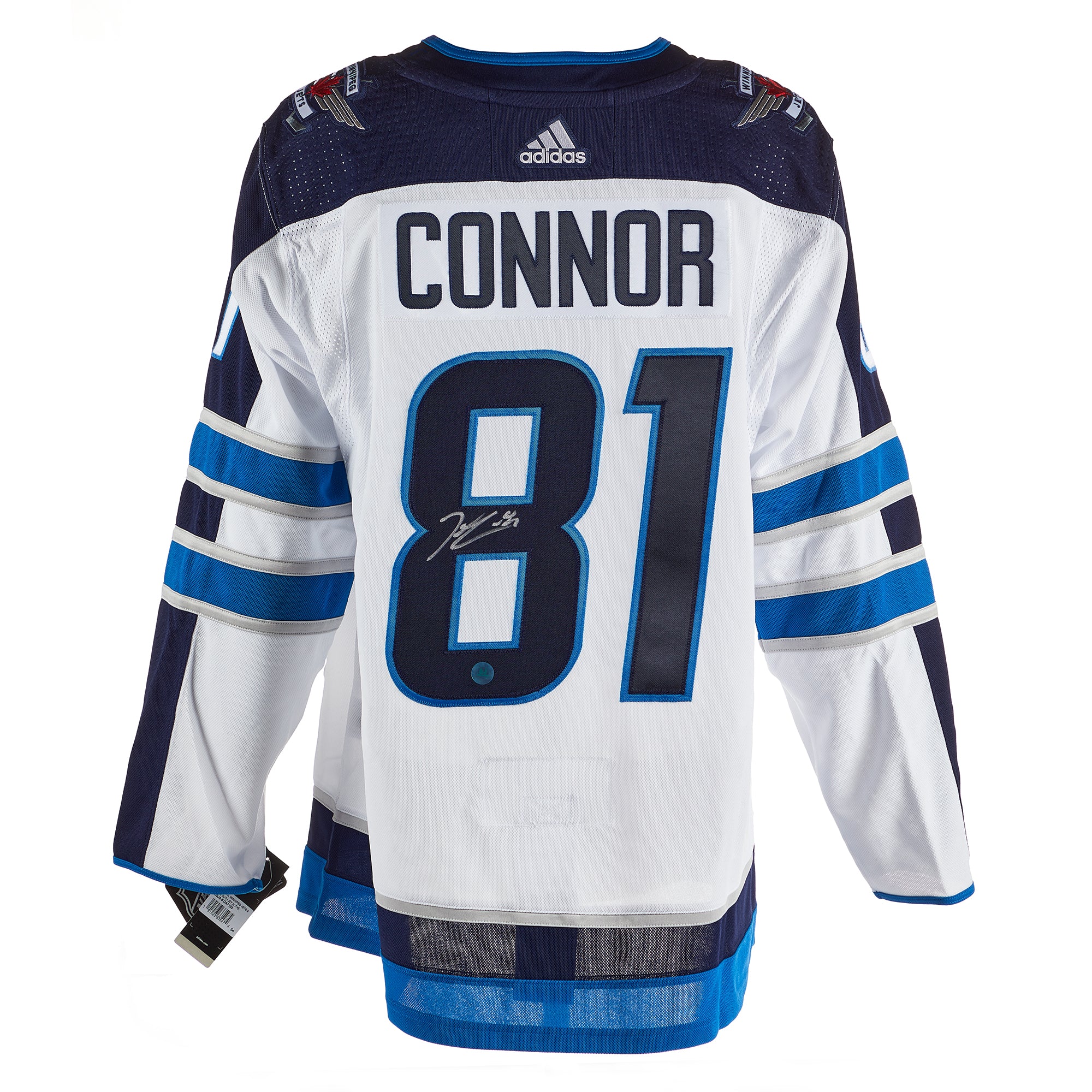 Kyle Connor Signed Winnipeg Jets Reverse Retro 22 Adidas Jersey