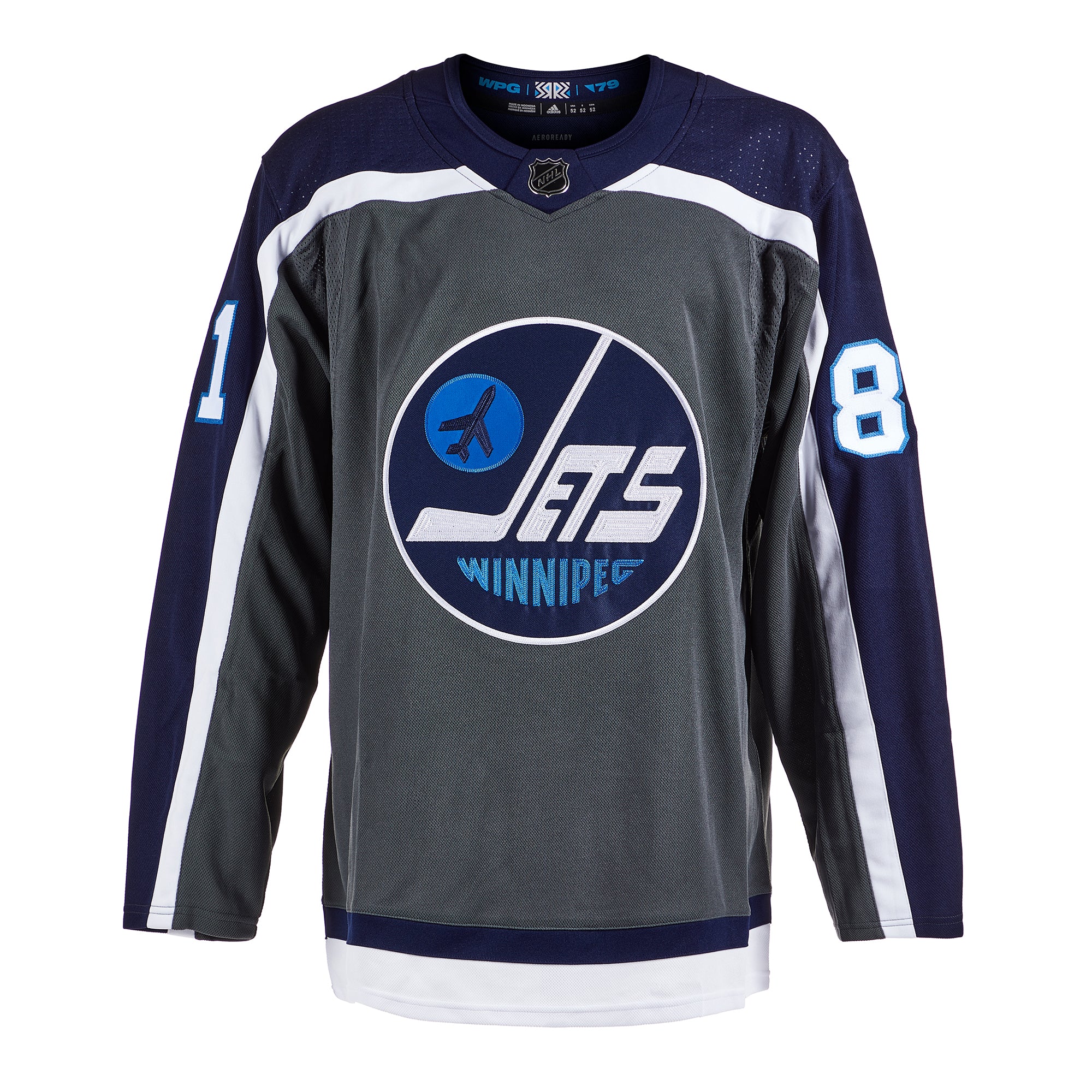 Kyle Connor Winnipeg Jets Signed Reverse Retro Adidas Jersey | AJ Sports.