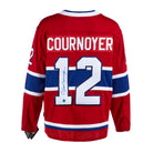 Yvan Cournoyer Montreal Canadiens Autographed Fanatics Jersey | AJ Sports.