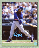 Carlos Delgado Toronto Blue Jays Autographed Batting 8x10 Photo | AJ Sports.