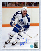 Bill Derlago Toronto Maple Leafs Autographed 8x10 Photo | AJ Sports.