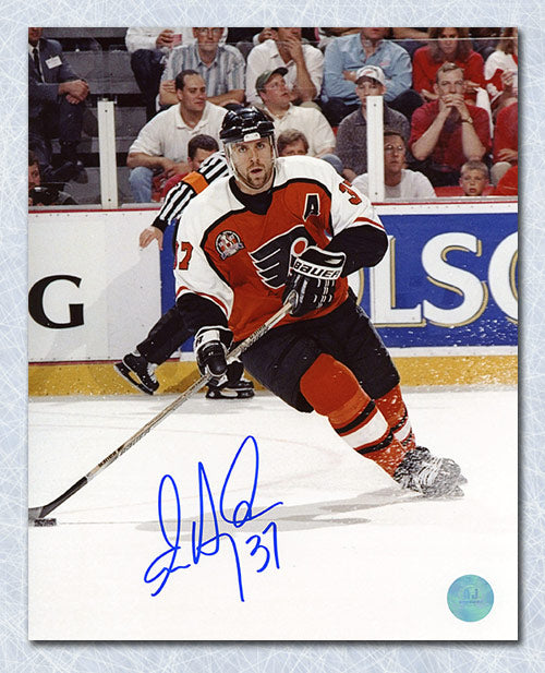 Eric Desjardins Philadelphia Flyers Autographed Stanley Cup Finals 8x10 ...