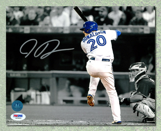 Josh Donaldson Toronto Blue Jays Signed Spotlight 8x10 Photo | AJ Sports.