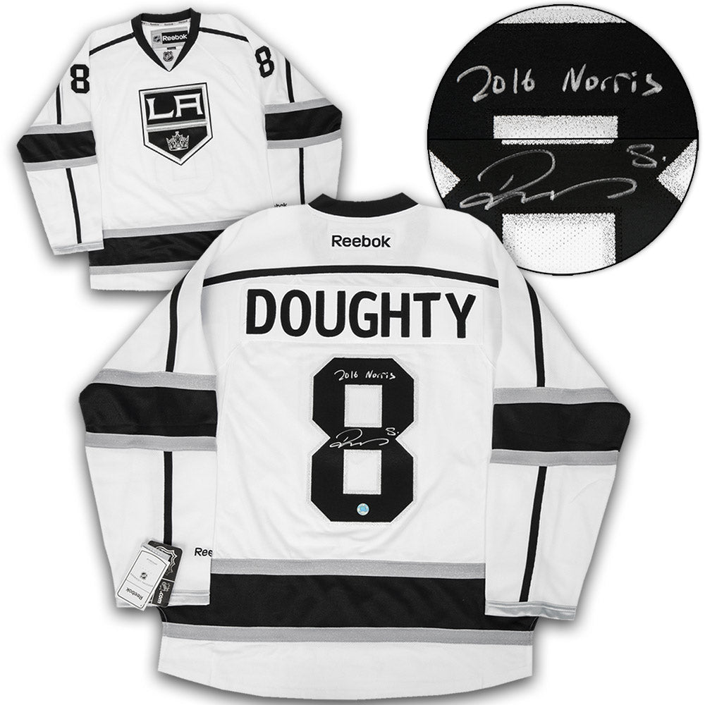 Drew Doughty Los Angeles Kings Signed & Noted 2016 Norris Reebok Jersey | AJ Sports.