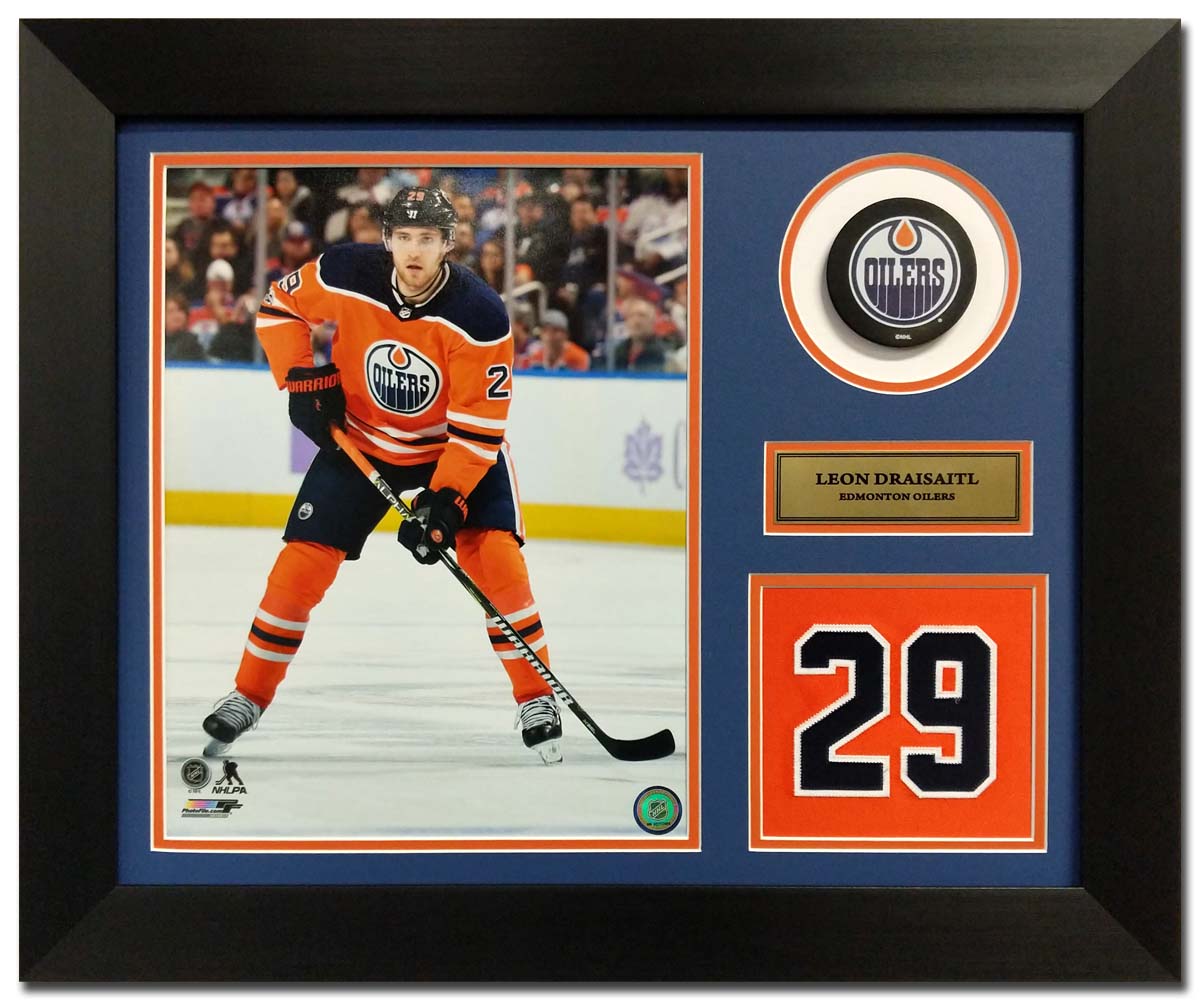 Ryan Smyth Edmonton Oilers Signed 8x10 Hockey Memorabilia Collector Frame