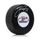 Jack Eichel USA Hockey Autographed Hockey Puck | AJ Sports.