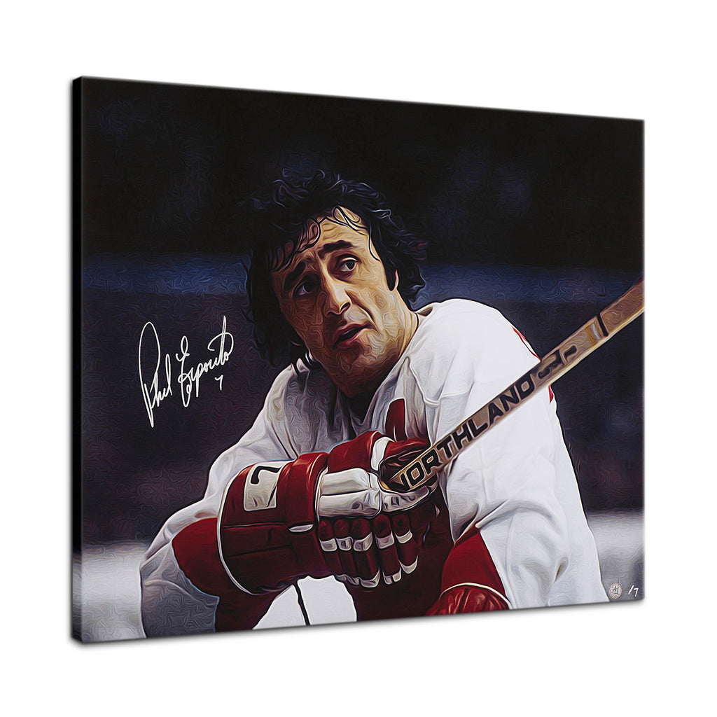 Phil Esposito Autographed Canada Post First Day of Issue Gateway Stamp –