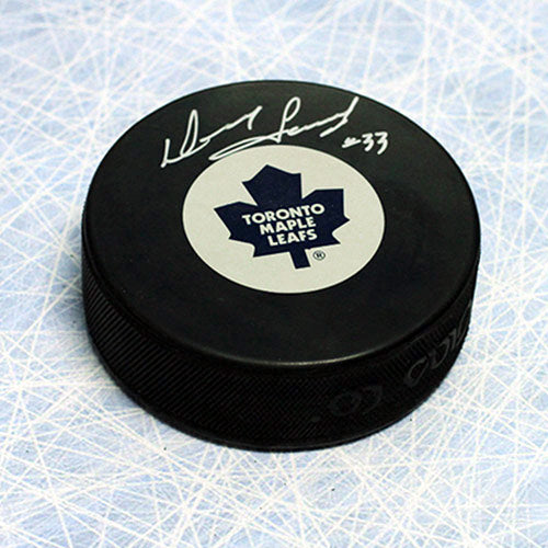 Doug Favell Toronto Maple Leafs Autographed Hockey Puck | AJ Sports.