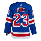 Adam Fox New York Rangers Signed & Inscribed 2021 Norris Adidas Jersey | AJ Sports.