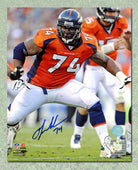 Orlando Franklin Denver Broncos Autographed NFL Rookie 8x10 Photo | AJ Sports.