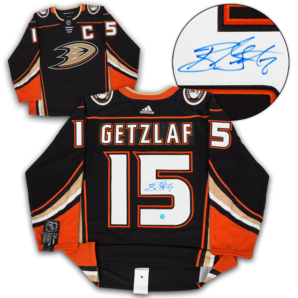 JOHN GIBSON Anaheim Mighty Ducks SIGNED Autographed JERSEY w/ BAS COA XL NEW