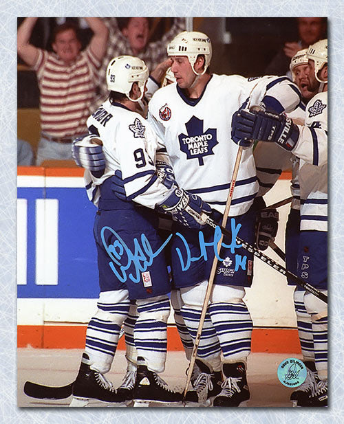 Framed Toronto Maple Leafs Doug Gilmour Autographed Signed Jersey Jsa – MVP  Authentics