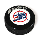 Dale Hawerchuk Winnipeg Jets Autographed Hockey Puck (Thick Auto) | AJ Sports.