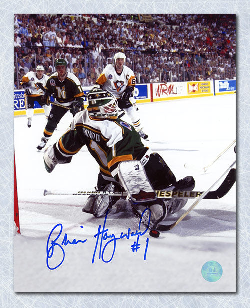 Brian Hayward Minnesota North Stars Autographed 8x10 Photo | AJ Sports.