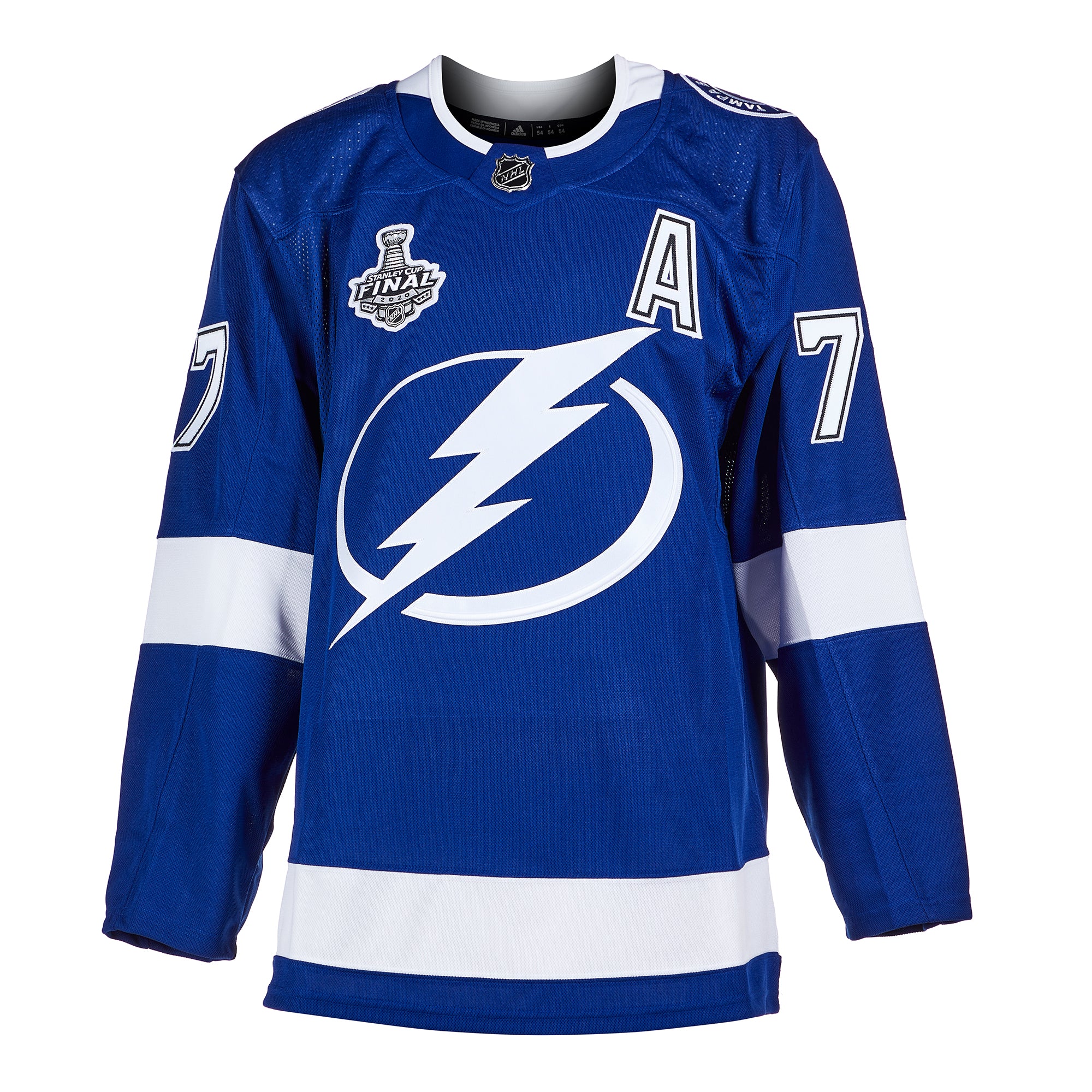 Victor Hedman Tampa Bay Lightning Signed & Inscribed 2020 Cup Adidas Jersey | AJ Sports.