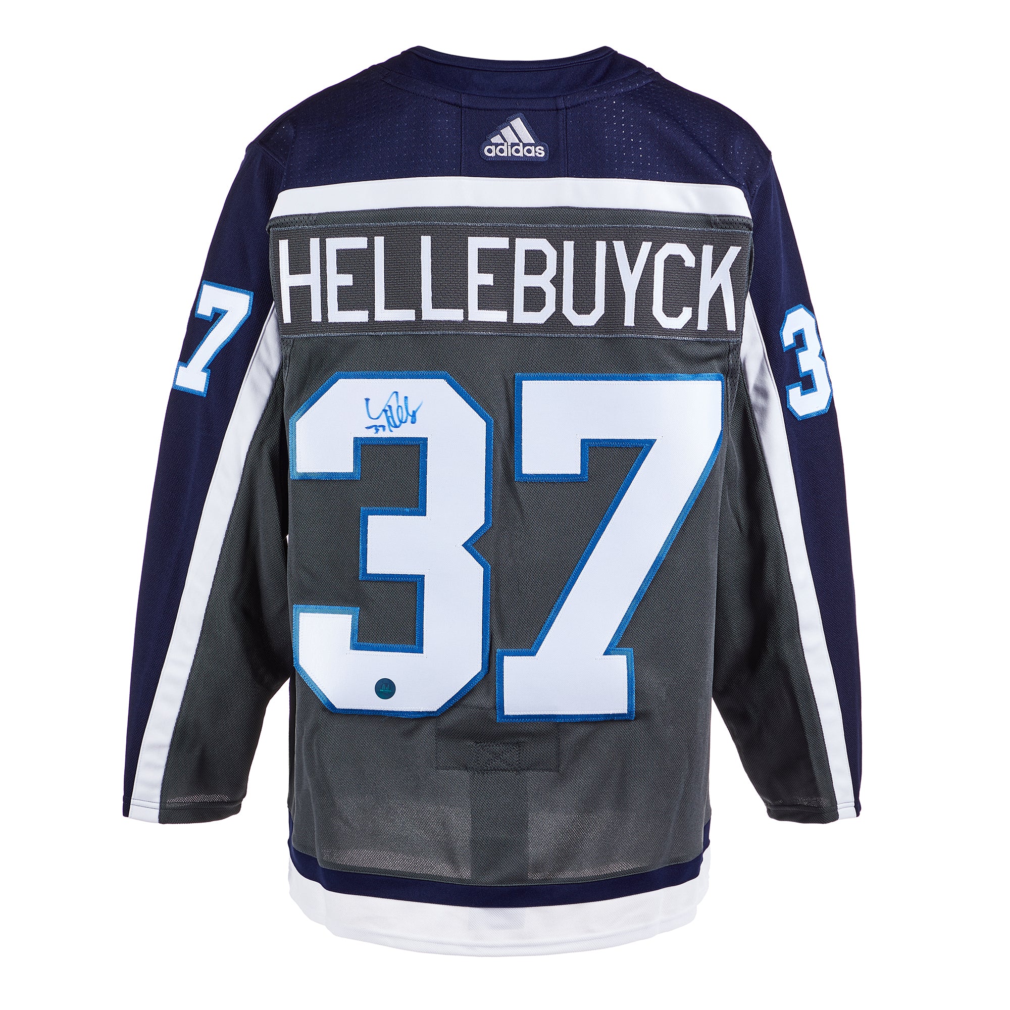 Connor Hellebuyck Autographed Winnipeg Jets adidas Pro Alternate Jersey -  NHL Auctions