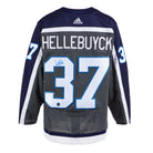 Connor Hellebuyck Winnipeg Jets Signed Reverse Retro Adidas Jersey | AJ Sports.